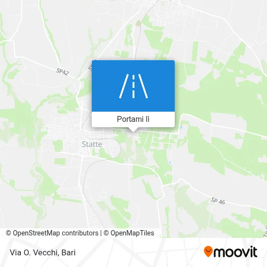 Mappa Via O. Vecchi