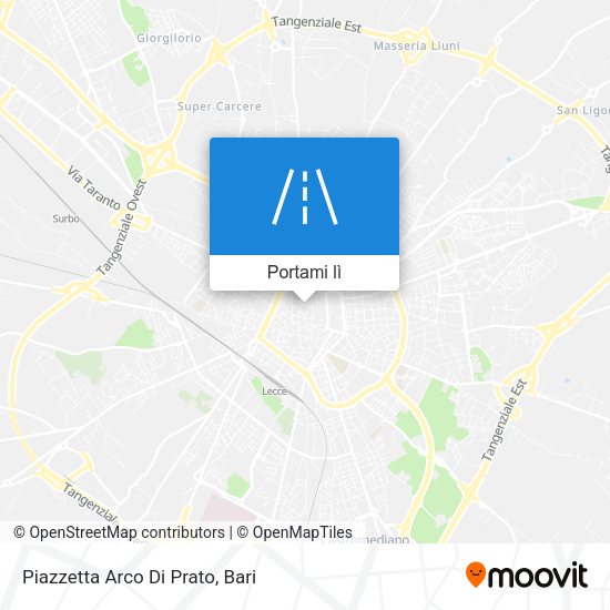 Mappa Piazzetta Arco Di Prato