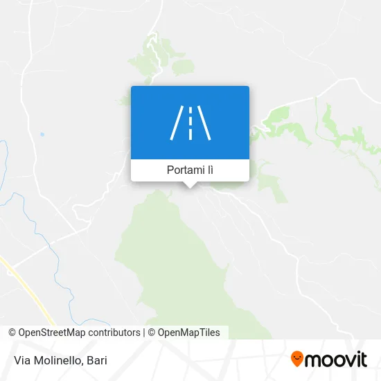 Mappa Via Molinello