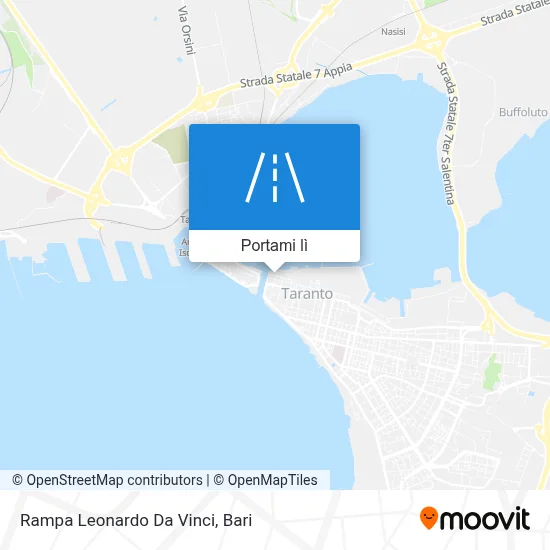 Mappa Rampa Leonardo Da Vinci