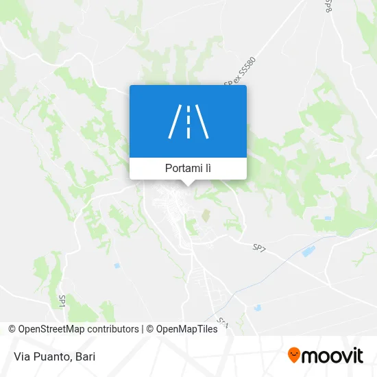 Mappa Via Puanto