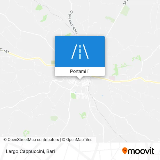 Mappa Largo Cappuccini
