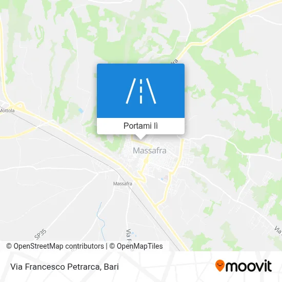 Mappa Via Francesco Petrarca