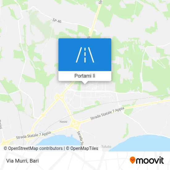 Mappa Via Murri