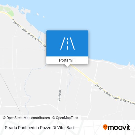 Mappa Strada Posticeddu Pozzo Di Vito