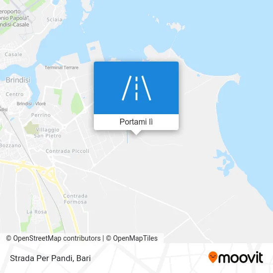 Mappa Strada Per Pandi