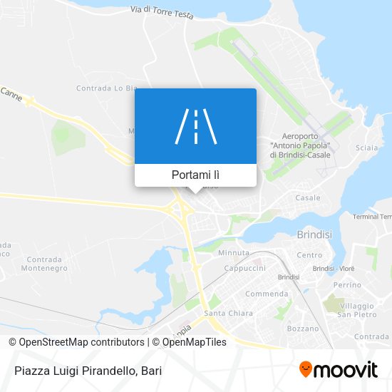 Mappa Piazza Luigi Pirandello