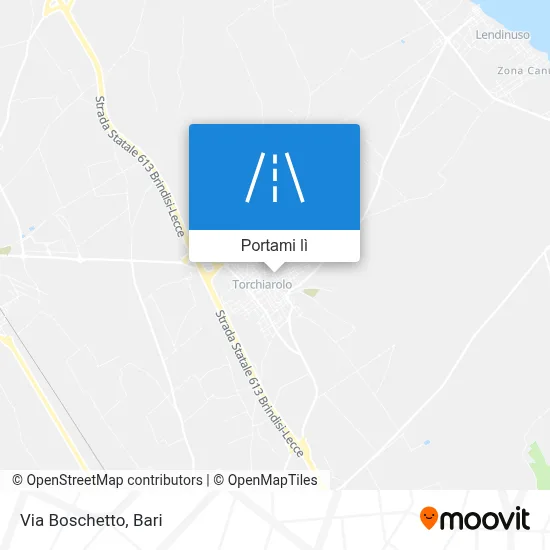 Mappa Via Boschetto