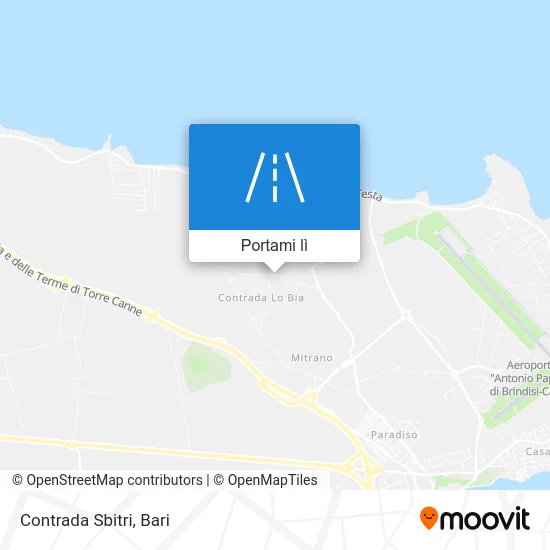 Mappa Contrada Sbitri