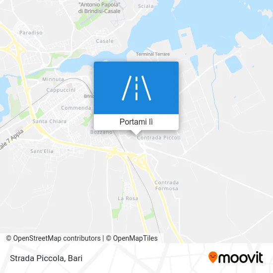 Mappa Strada Piccola