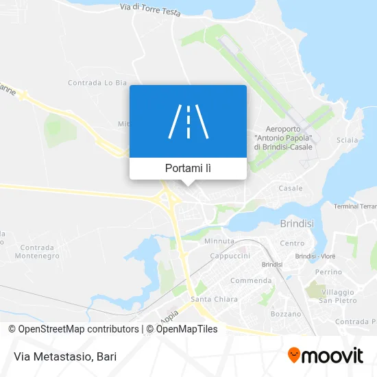 Mappa Via Metastasio