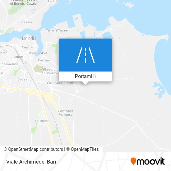 Mappa Viale Archimede