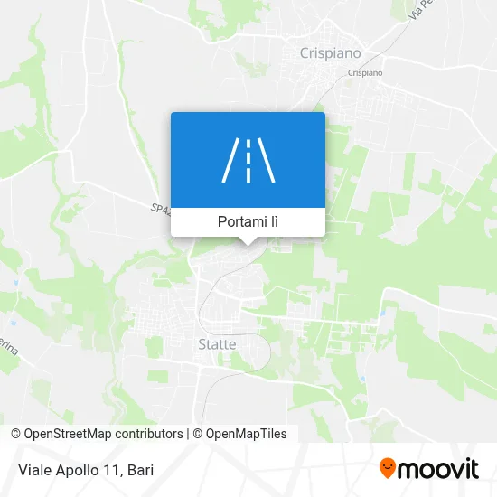 Mappa Viale Apollo 11