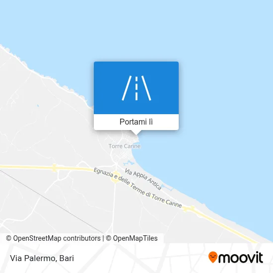 Mappa Via Palermo