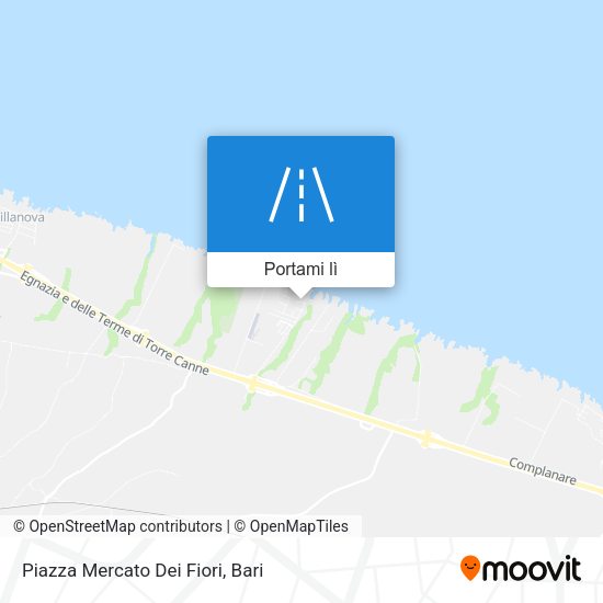 Mappa Piazza Mercato Dei Fiori