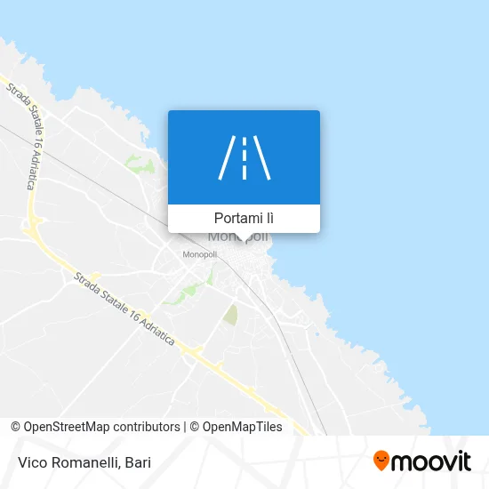 Mappa Vico Romanelli