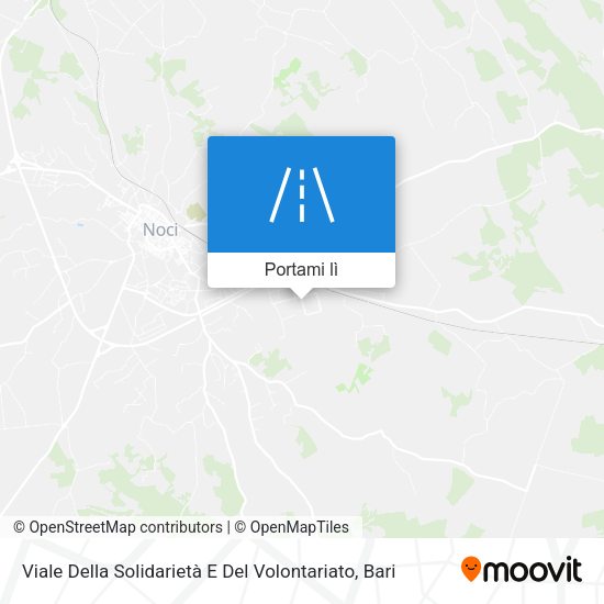 Mappa Viale Della Solidarietà E Del Volontariato