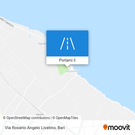 Mappa Via Rosario Angelo Livatino