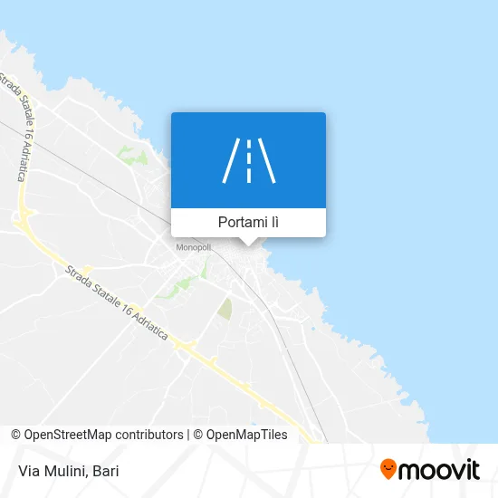 Mappa Via Mulini