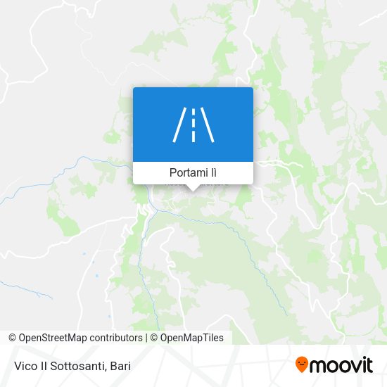 Mappa Vico II Sottosanti