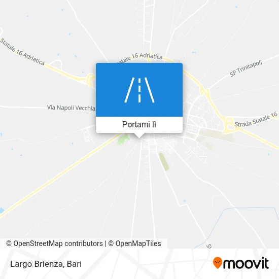 Mappa Largo Brienza
