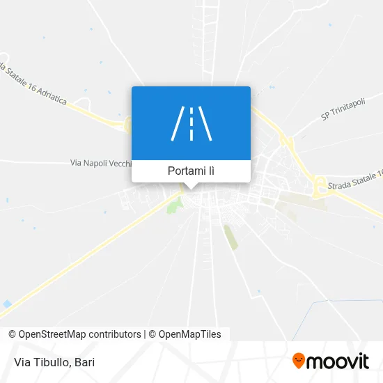 Mappa Via Tibullo
