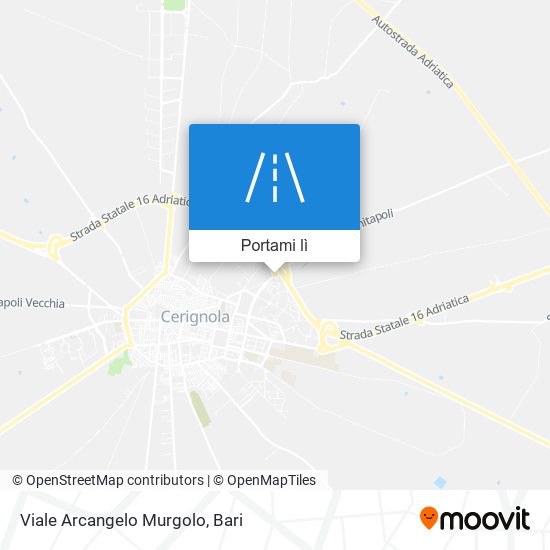 Mappa Viale Arcangelo Murgolo