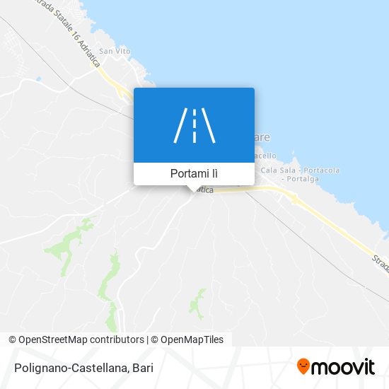 Mappa Polignano-Castellana