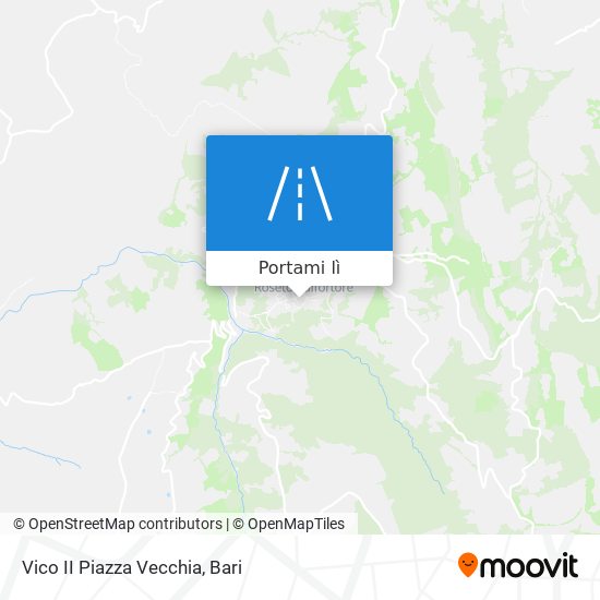 Mappa Vico II Piazza Vecchia