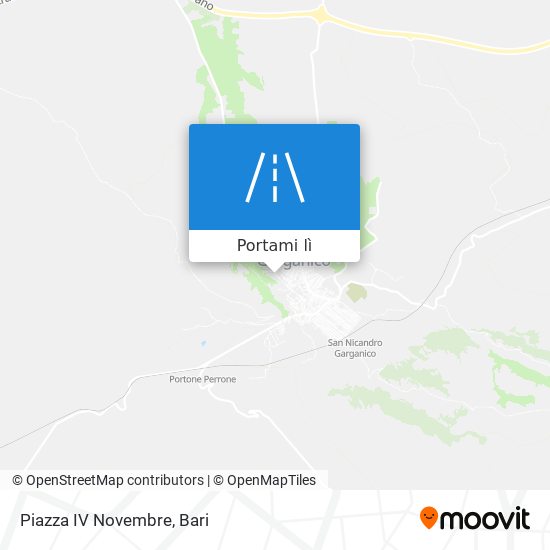 Mappa Piazza IV Novembre