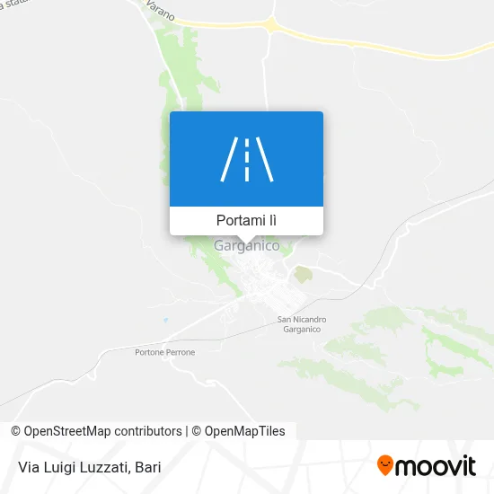 Mappa Via Luigi Luzzati