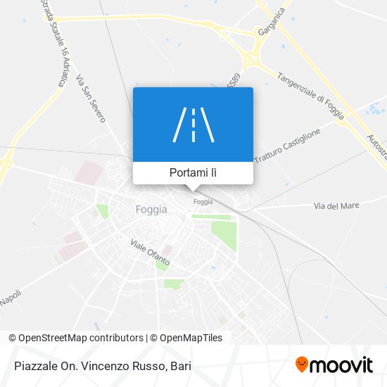 Mappa Piazzale On. Vincenzo Russo