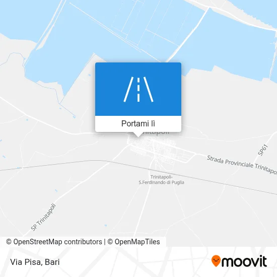 Mappa Via Pisa