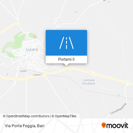 Mappa Via Porta Foggia