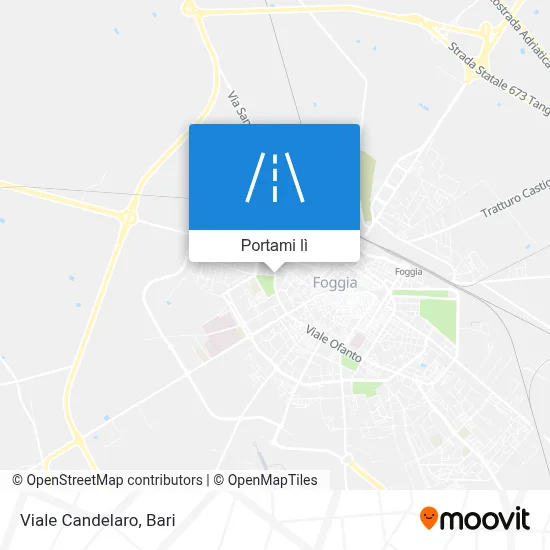 Mappa Viale Candelaro