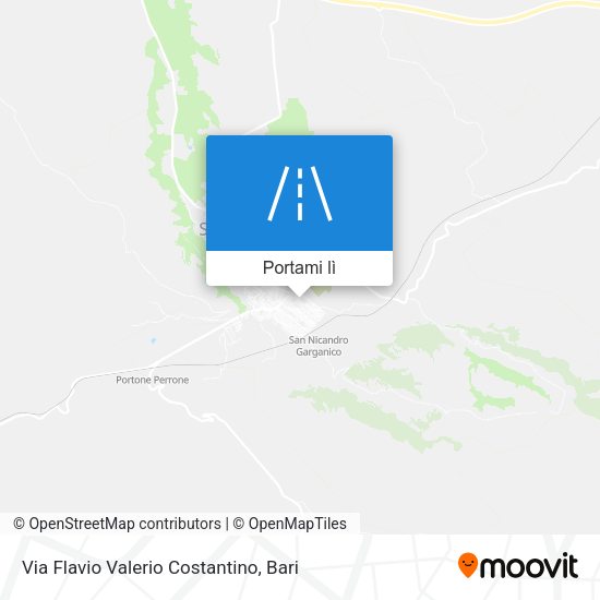 Mappa Via Flavio Valerio Costantino