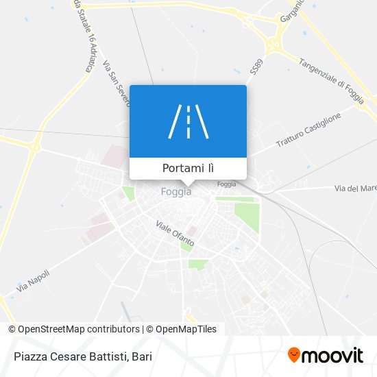 Mappa Piazza Cesare Battisti