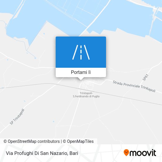 Mappa Via Profughi Di San Nazario