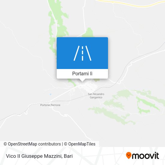 Mappa Vico II Giuseppe Mazzini