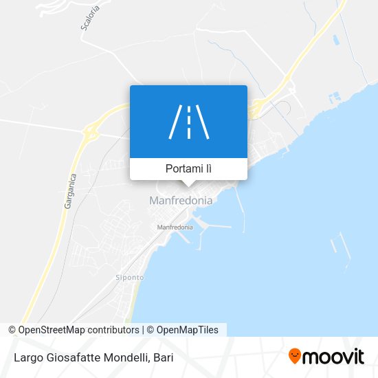 Mappa Largo Giosafatte Mondelli