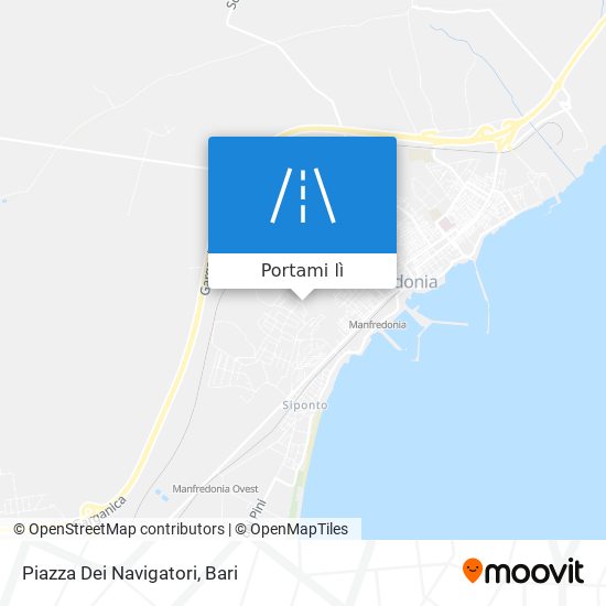 Mappa Piazza Dei Navigatori