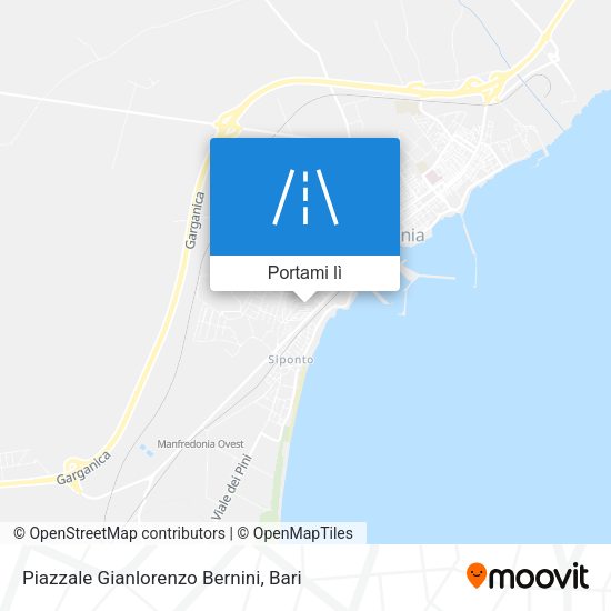 Mappa Piazzale Gianlorenzo Bernini