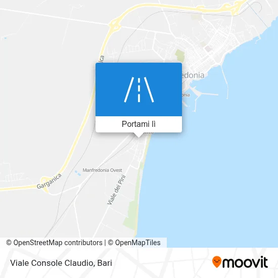 Mappa Viale Console Claudio