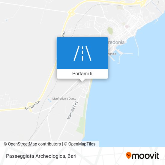 Mappa Passeggiata Archeologica