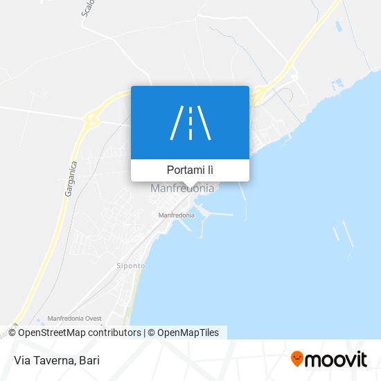 Mappa Via Taverna