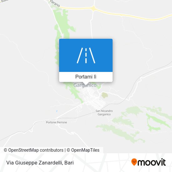 Mappa Via Giuseppe Zanardelli