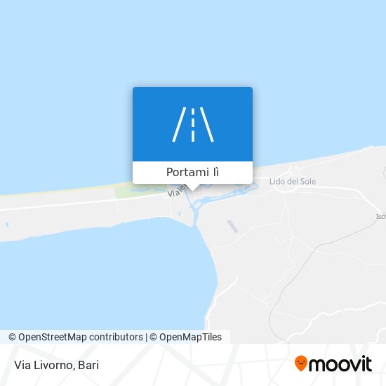 Mappa Via Livorno