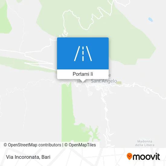 Mappa Via Incoronata