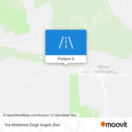 Mappa Via Madonna Degli Angeli