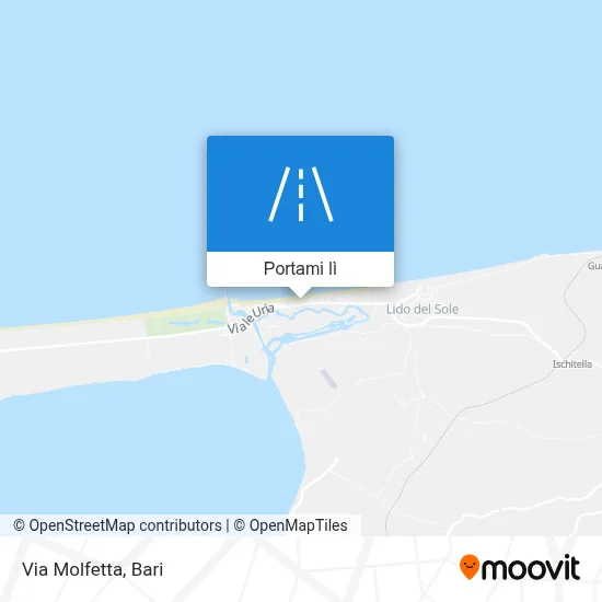 Mappa Via Molfetta